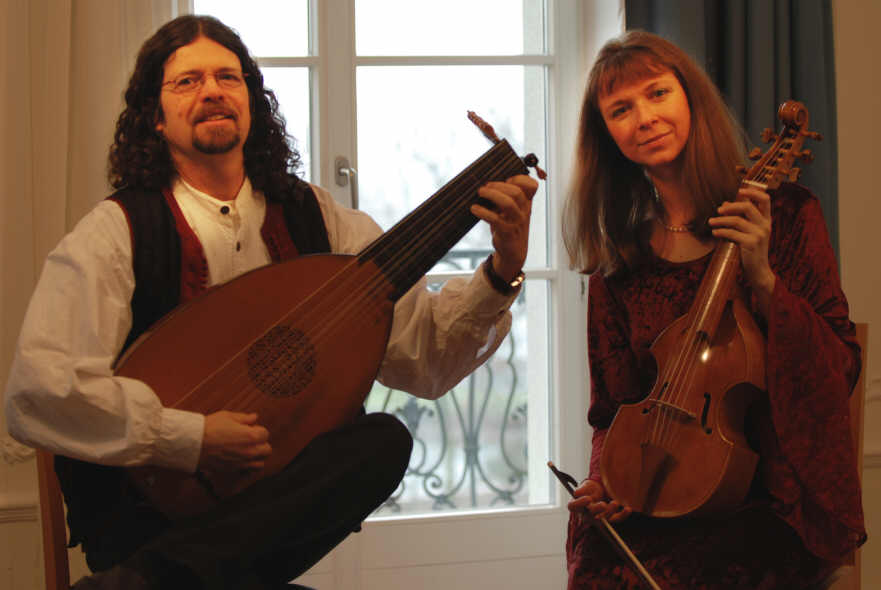 Duo Kirchhof mit Renaissanceinstrumenten